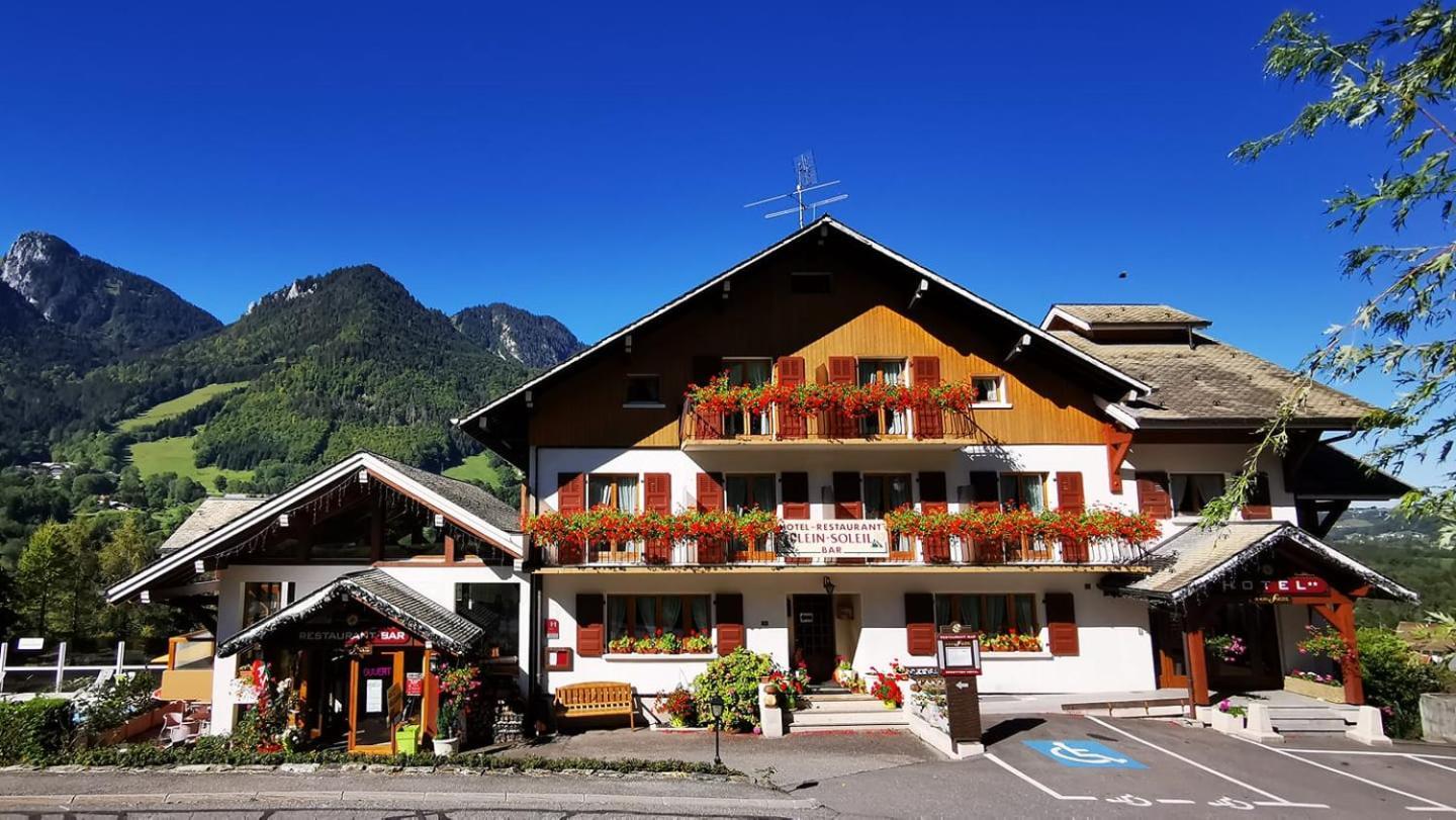 Hotel Plein Soleil Vacheresse Exteriér fotografie