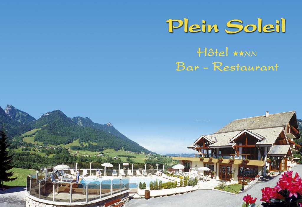 Hotel Plein Soleil Vacheresse Exteriér fotografie